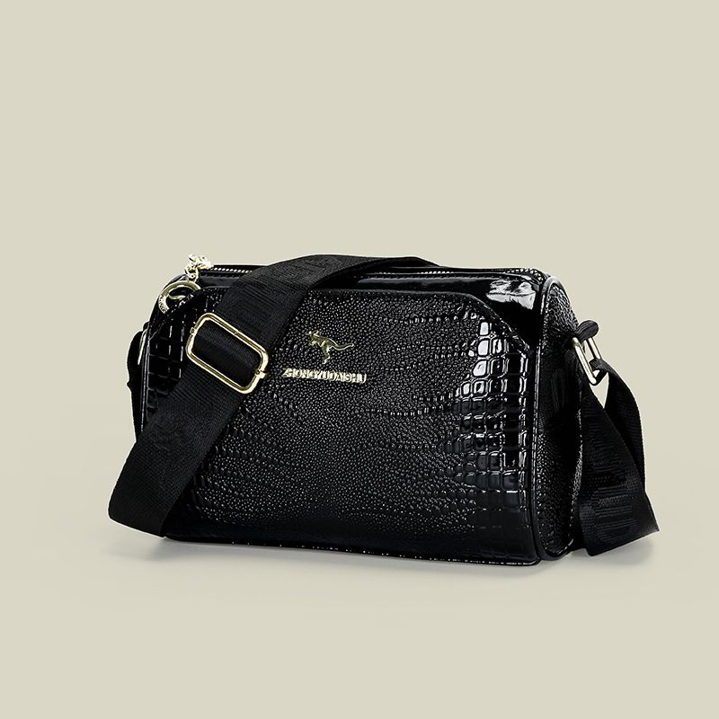 Borsa a tracolla piccola quadrata multistrato versatile di alta qualità per le donne, modello 2025_voghion.com