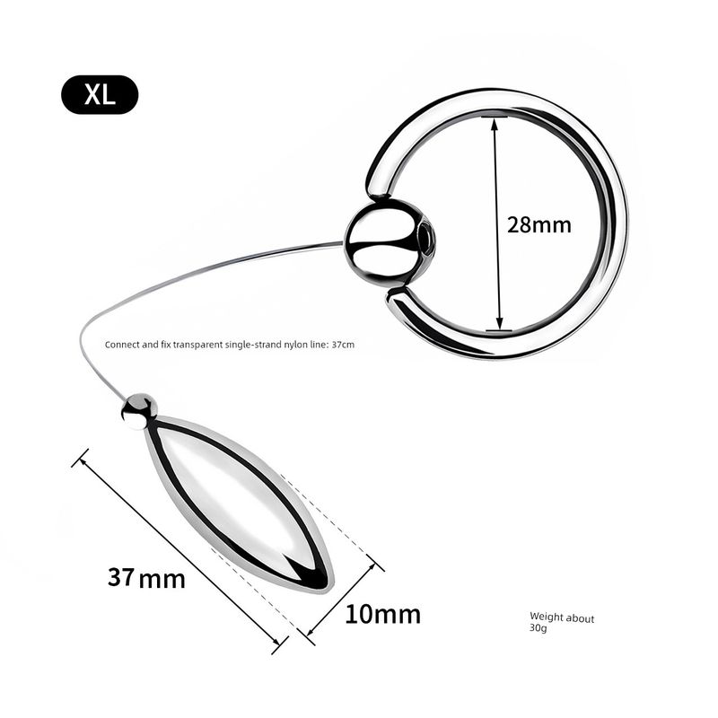 Vibromasseur urétral en acier inoxydable pour homme, accessoire de masturbation, 6 tailles_voghion.com