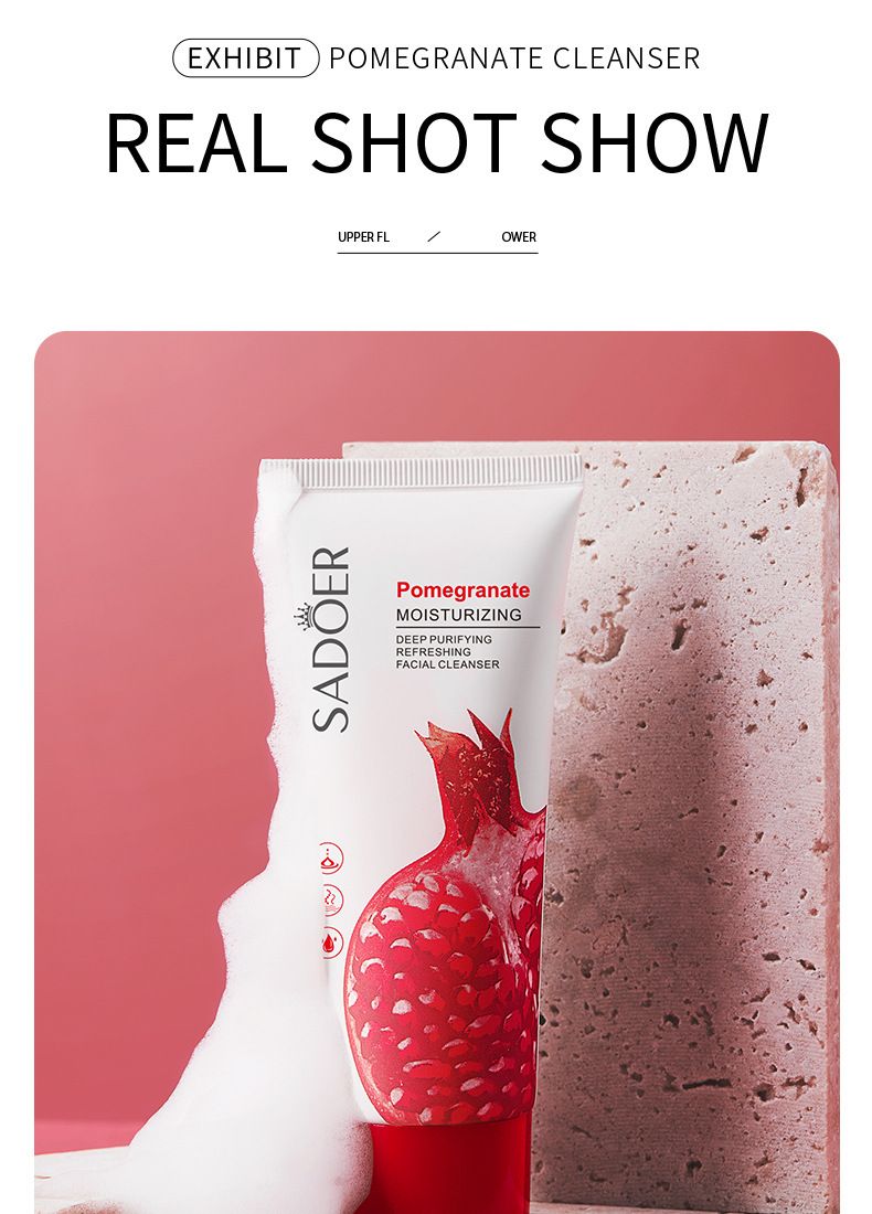 Full English Facial Cleanser SADOER Rose Milk 100g Deep Cleansing Live Broadcast_voghion.com