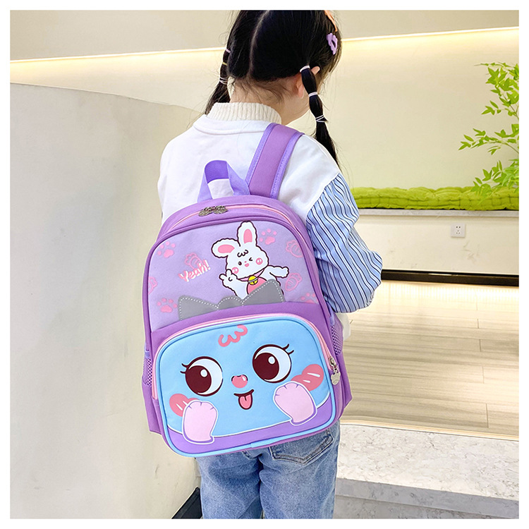 Nuovi ragazzi della scuola primaria, zaino leggero e di grande capacità per ragazze, zaino per bambini di fascia alta e alla moda_voghion.com