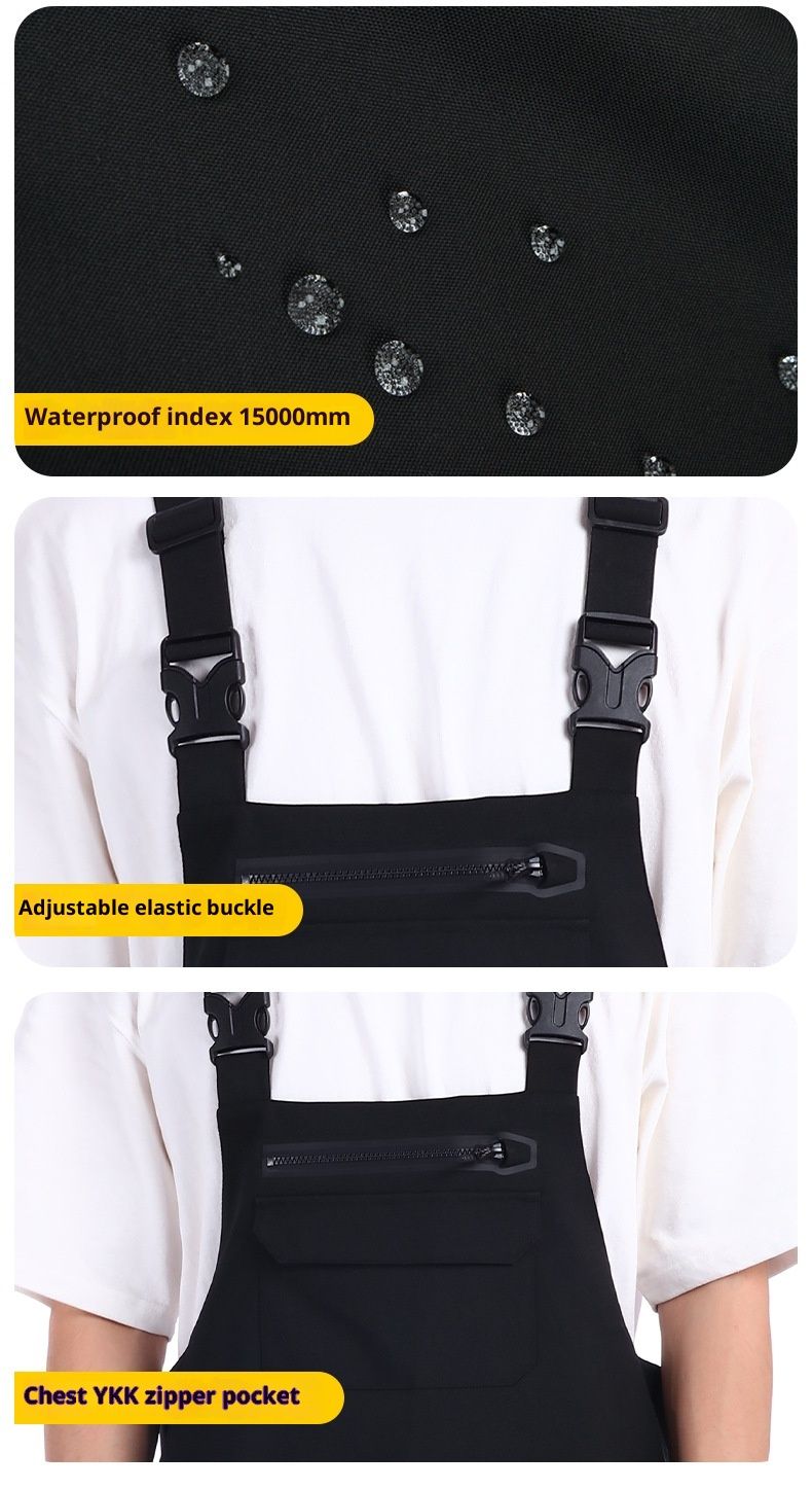 001 2425 New Me, Widproof, Warm, Waterproof, Sigle Ad Double Board, Foreig Trade Oe-Piece Ski Pats With Straps For_voghion.com