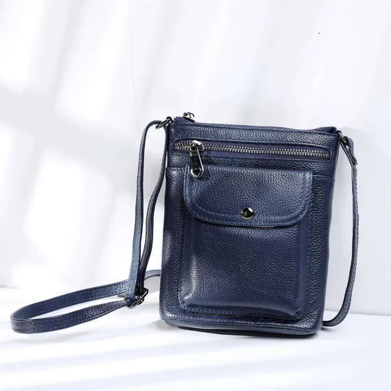 Designer-Taschen 2025 Sommer Leichte Umhängetasche aus echtem Leder für Frauen und Mädchen mit mehreren Taschen, kleine Handy-Geldbörse_voghion.com