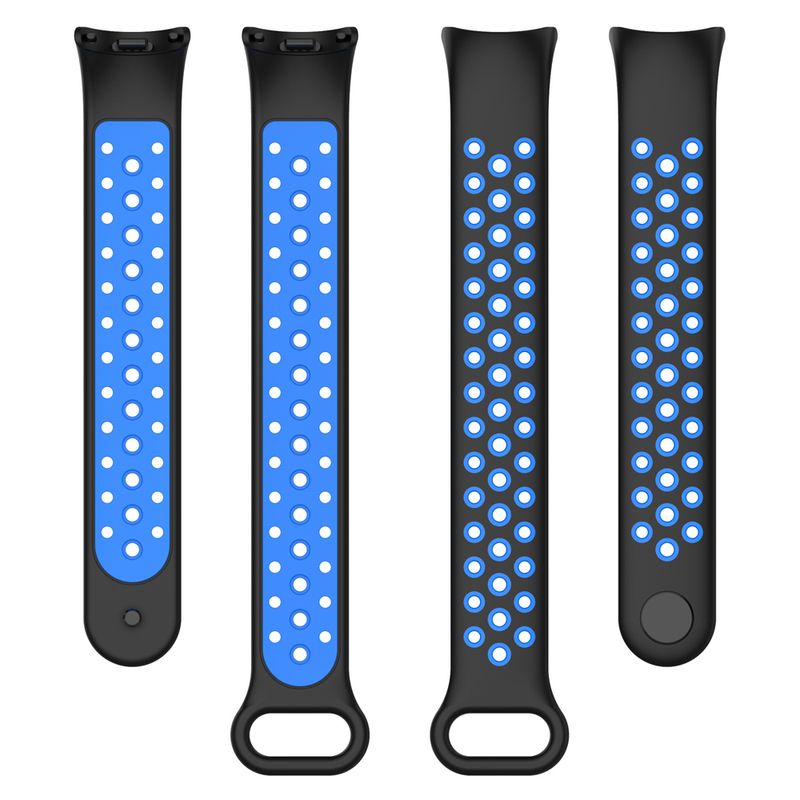 Soft Silicone Strap For Xiaomi Mi Band 9 8 Breathable Sport Bracelet Wristband Belt For MiBand 9 Miband8 Replacement Watchband_voghion.com
