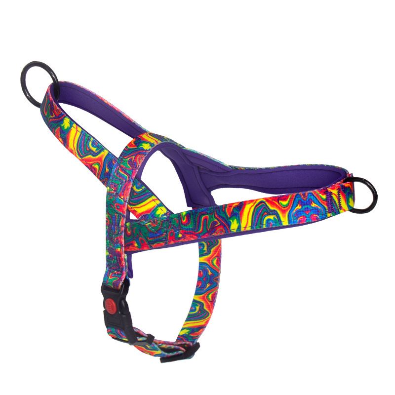 Leine Hundespaziergänger Haustierweste-Stil Geschirr für kleine und große Hunde Golden Retriever Supplies_voghion.com
