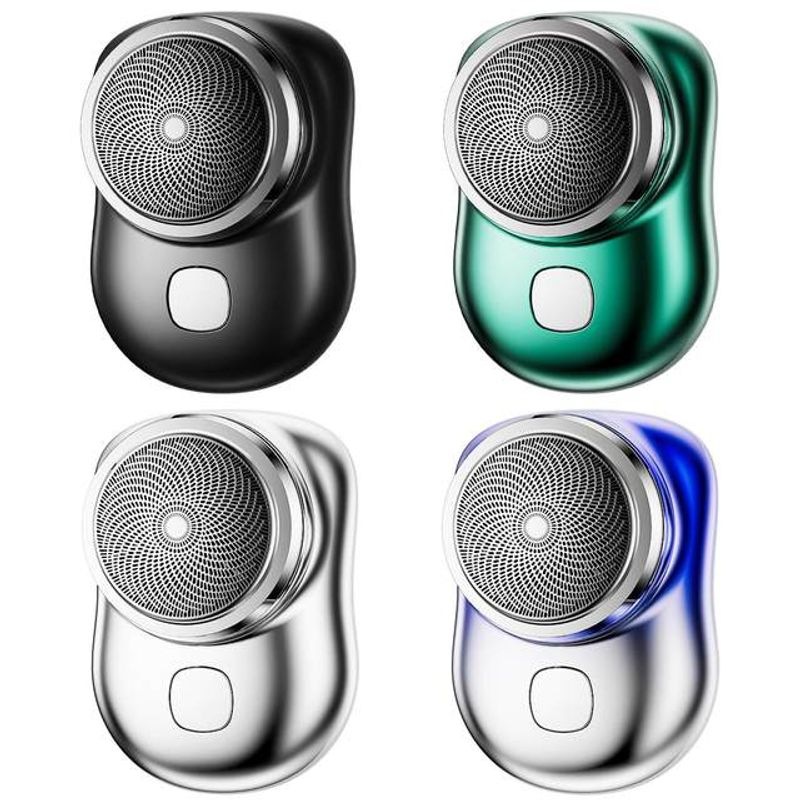Scheermes voor mannen Mini-scheerapparaat Elektrisch scheerapparaat Zakformaat Draagbaar Outdoor Smart Battery Tool_voghion.com