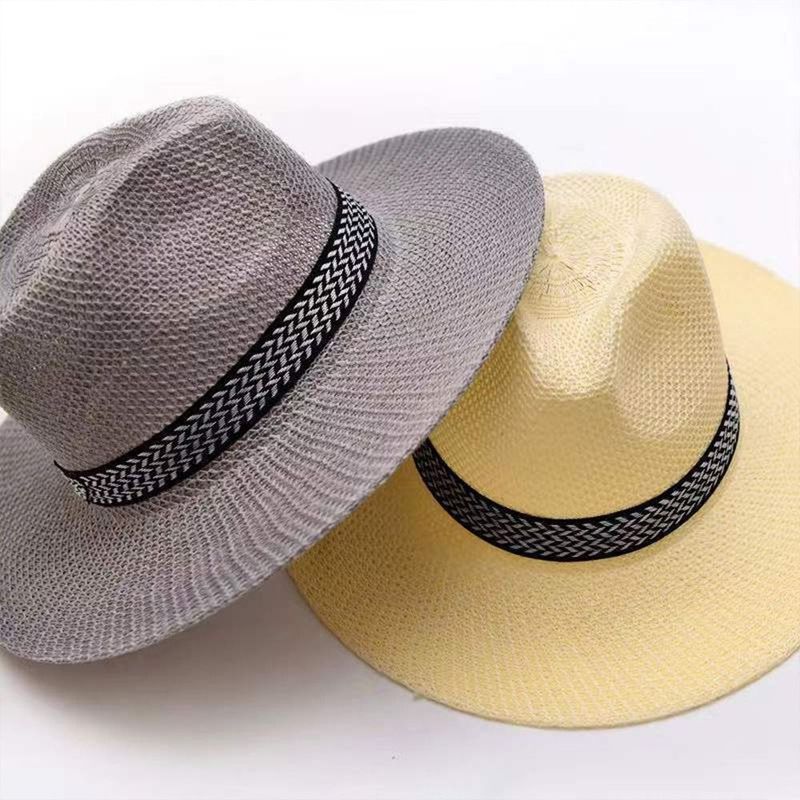 Modni muški/ženski modni prozračni šeširi za starije muškarce, krema za sunčanje, stil za plažu, muškarci, vanjski ribarski šešir, ljetne kape_voghion.com