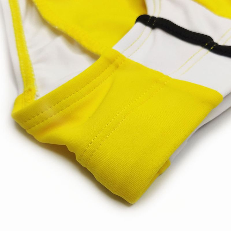 UXH Herren-Badehose im schlichten Farbblock-Stil, modisch, sexy, zum Schwimmen, Bräunen, körperformend, dreieckiger Slip für Männer_voghion.com