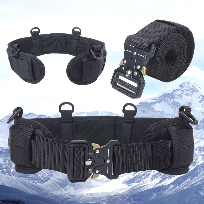 2025 Multi-purpose Alloy Military Fan Training Belt Holster_voghion.com