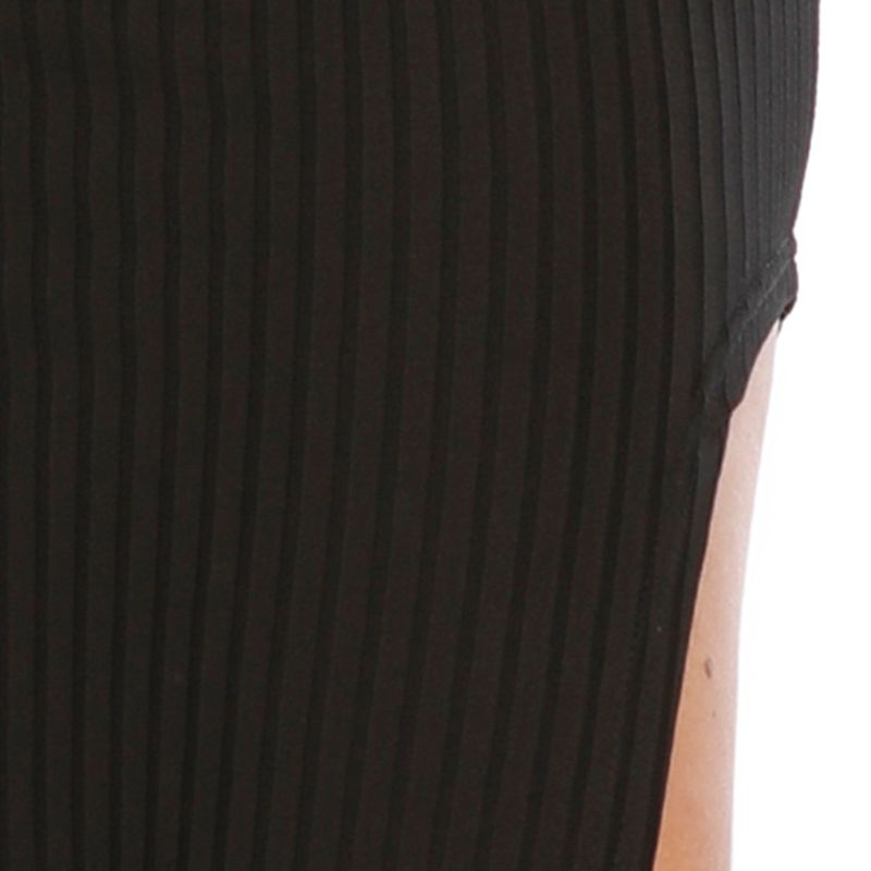 stor størrelse kvinders slim sexet slids hip kjole vest ribbet lang nederdel kvinde_voghion.com