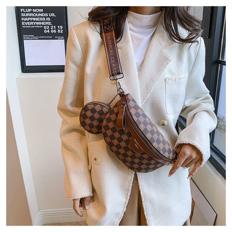 Frühling Neue Damentasche Koreanische Mode Brusttasche Taillentasche Bequeme Trendy Nischen-Schulter-Umhängetasche_voghion.com