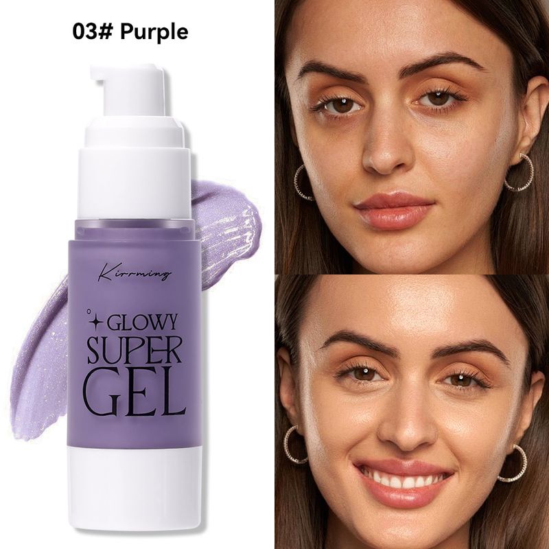 Base de maquillaje líquida iluminadora KIRRMING: base de maquillaje hidratante, ligera, de cobertura total e iluminadora._voghion.com