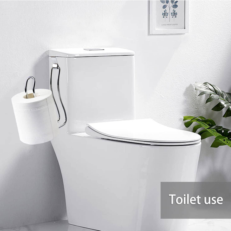 Suport pentru hârtie igienică din fier - Suport pentru șervețele montat pe perete pentru depozitare în baie și bucătărie - Organizator durabil și elegant pentru hârtie_voghion.com
