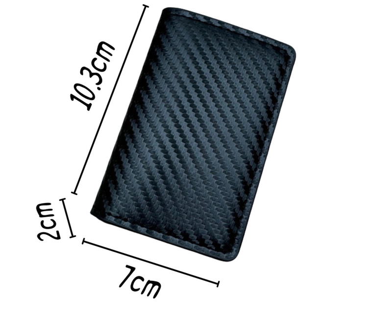 Herren-Diebstahlschutzbürste, Anti-Entmagnetisierung, Kohlefaser, RFID-Kartenetui aus Aluminiumlegierung, Bankkartenetui_voghion.com