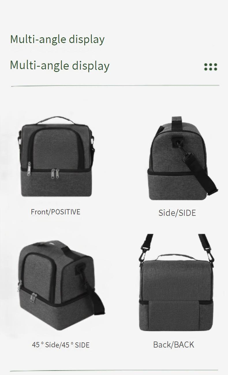 Functional Bags New Double Layer Bag Outdoor Picnic Bag Breast Milk Preservation Ice Bag Mommy Bag Thickened Bottle Bag_voghion.com