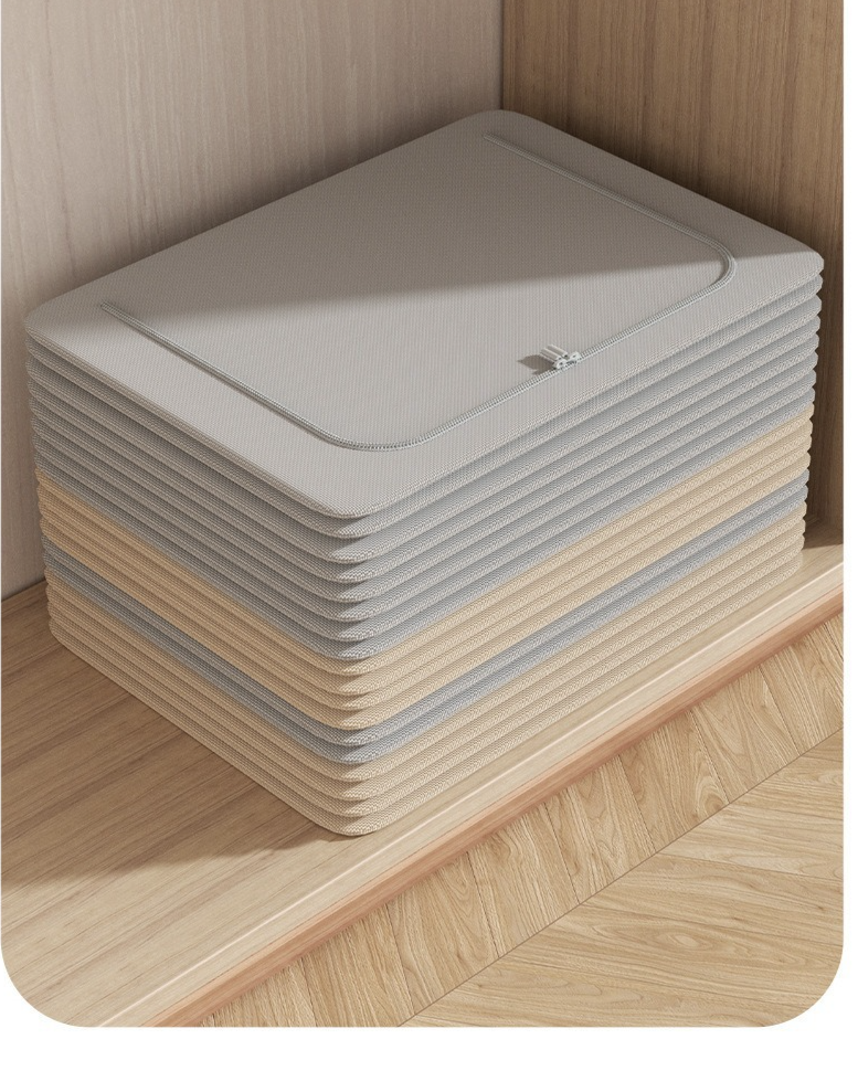 Storage Holders Oxford Cloth Large Easy Clothes Storage Box Multifunctional Foldable Wardrobe Storage Box Baina Box_voghion.com