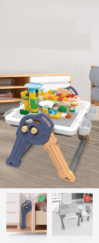 Ensemble de table à dessin magnétique pliable pour mère et enfant, avec chaises, outils de dessin et gomme – Jouet créatif et éducatif_voghion.com