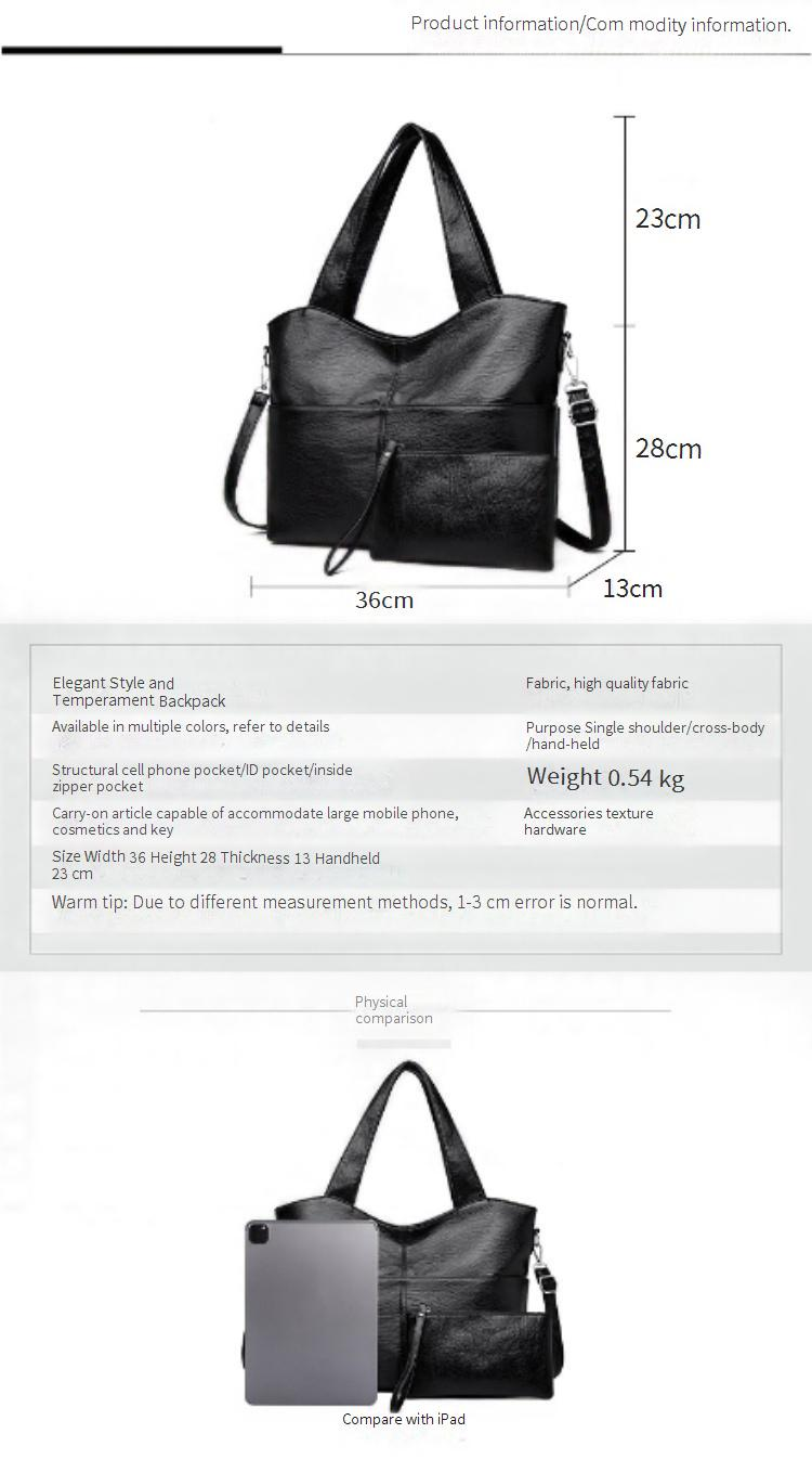 Damentaschen Mode Handtasche Mutter und Kind Tasche große Kapazität Crossbody Umhängetasche_voghion.com