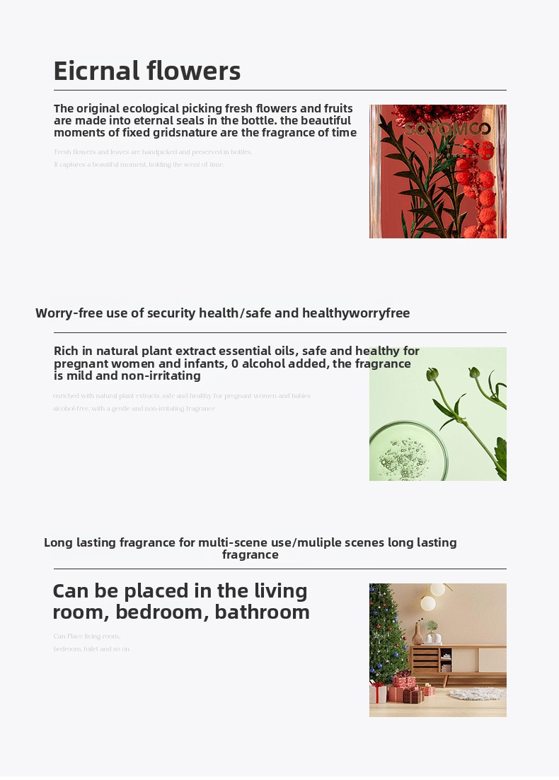 Holiday Scented Candle Gift Set – Christmas & Birthday Aromatherapy, Festive Home Decor (Apple Cinnamon, Bamboo Forest, Rose Oud & More)_voghion.com