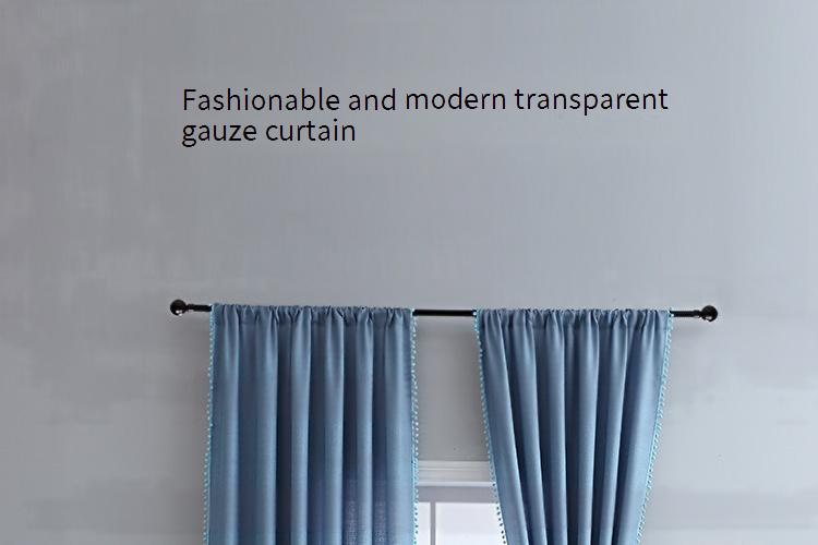 Semi Blackout Kitchen Curtains For Small Windows - Thermal Insulated Cafe Curtains With Rod Pocket, Privacy Sheer Window Panel_voghion.com