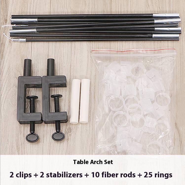 Kit arco nuziale regolabile con base riempita d'acqua - Decorazione per feste pieghevole e smontabile per matrimoni, grandi inaugurazioni e celebrazioni_voghion.com