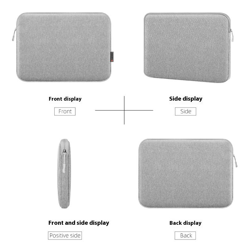 Universal Laptop & Tablet Sleeve – Water-Resistant Oxford Fabric Case For 9.7-16.7" Devices (Shockproof, Breathable, Lightweight – Blue/Black/Gray)_voghion.com