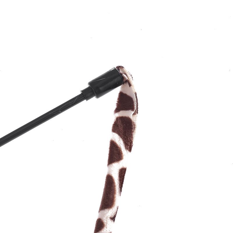 Yiwu Haqi Toy Leopard Print Short Rod Teaser Stick Single Individual Packaging Pet Cat_voghion.com