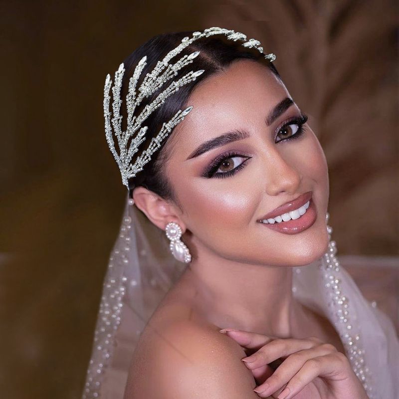 Gioielli da donna, copricapo da sposa fatto a mano, fascia per capelli, abito da sposa, accessori per capelli da esibizione, parrucchino_voghion.com