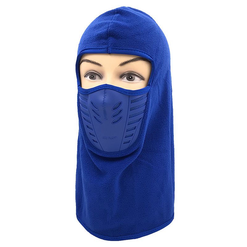 Buitenlandse handel Winter Buiten rijden Gemaskerde muts Verdikte fleece muts Bib Neck Gezichtsbescherming Warme winddichte muts Hoofddeksel Masker_voghion.com
