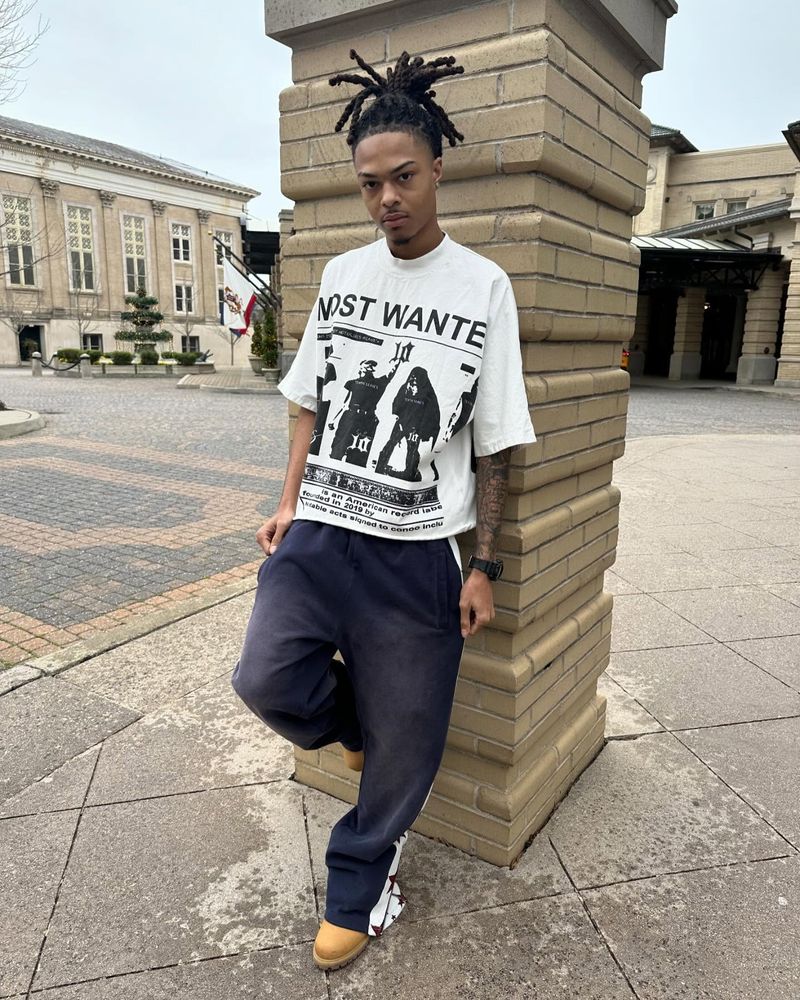 Unisex Hip-Hop Jogginghose – Lose Passform Jogginghose mit Stern- und Reißverschluss-Print (Schwarz/Blau/Grün, S-XL)_voghion.com