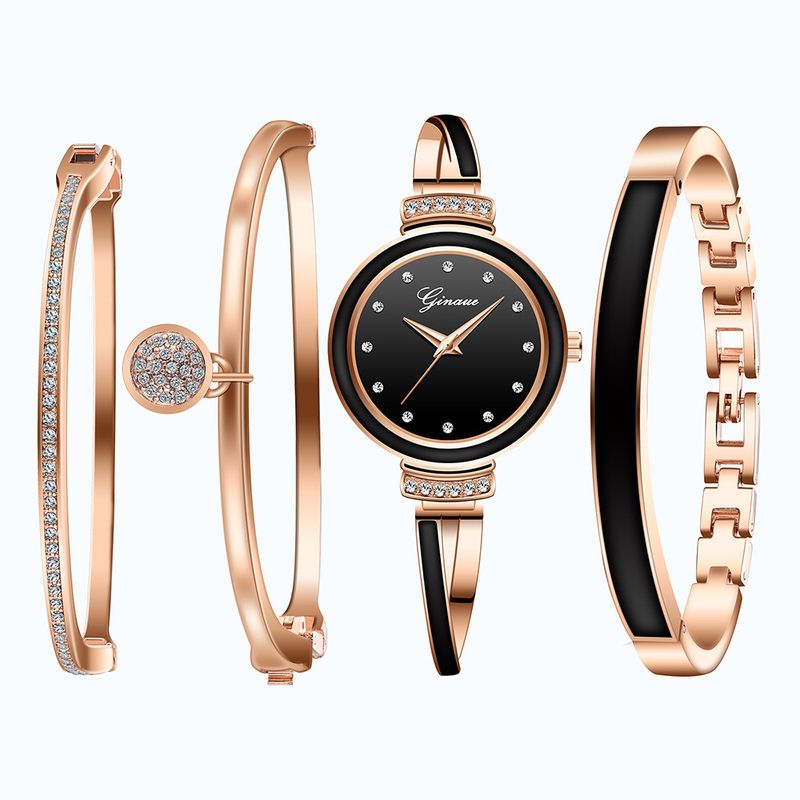 Dameshorlogeset 4-delig Damesmode Quartzhorloge_voghion.com