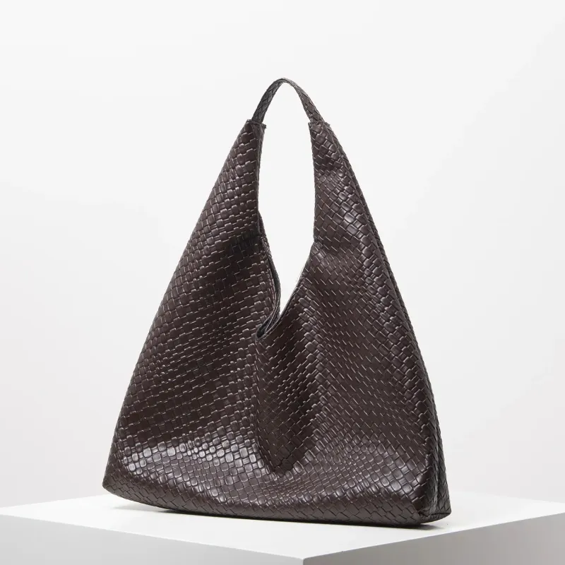Borsa a tracolla semplice retrò, minimalista, hobo da lavoro, grande, per donna, elegante, per la spesa 250614l_voghion.com