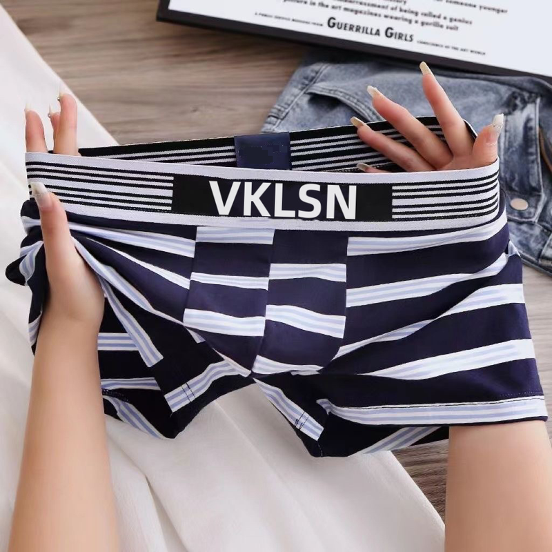 Men's Underwear Comfortable Breathable Boxer Briefs Trendy Fashion Boxer Shorts Youth_voghion.com