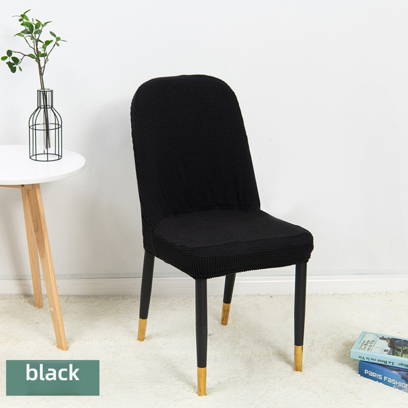 Coprisedie elasticizzati in jacquard – Elastici universali per sedie curve e di forma irregolare, protezioni antiscivolo per seduta e schienale a copertura totale_voghion.com