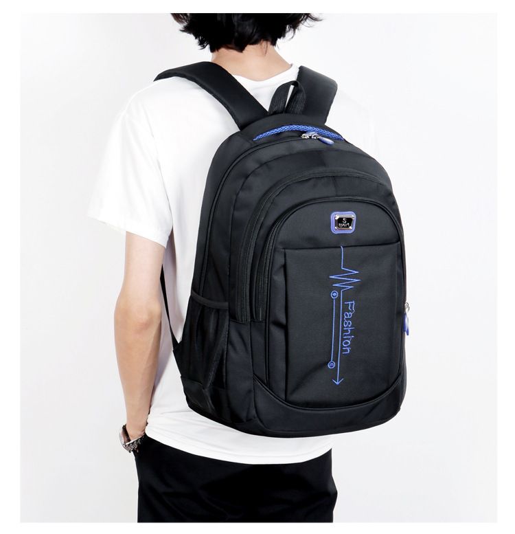 School Bag Backpack Large Capacity Advanced Sense Business Multi-function Computer Backpack Male Schoolbag For High School Students_voghion.com
