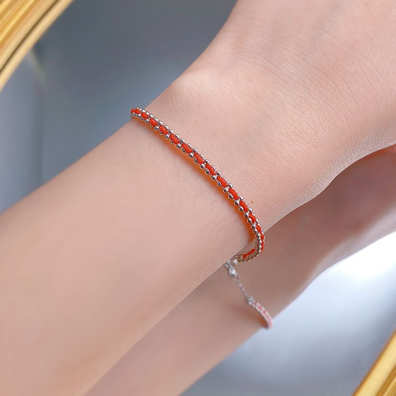 S Pure Sier Zodiac Jaar Rede Nieuwe Franse Rode Touw Armband Dames Transfer Sieraden_voghion.com