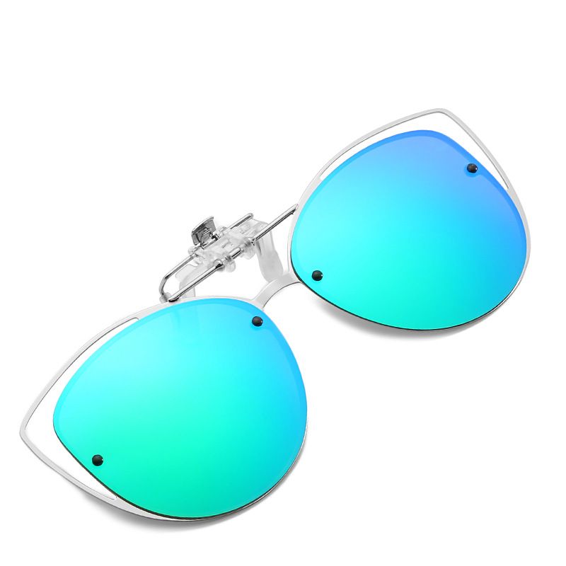 2025 Polarisierte Unisex-Sonnenbrille mit Sehstärke für Tag- und Nachtsichtgläser mit doppeltem Verwendungszweck, Katzenaugenbrille zum Aufstecken_voghion.com