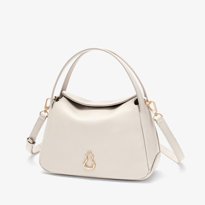 Summer New Top Layer Cowhide Basket For Women, Niche Design Half Slope Perfect Bag, Small Handheld Crossbody Bag_voghion.com