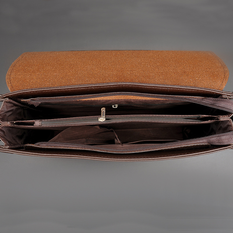 Jusen Kangaroo Single Shoulder Bag Business Crossbody Briefcase Casual Men's Backpack_voghion.com