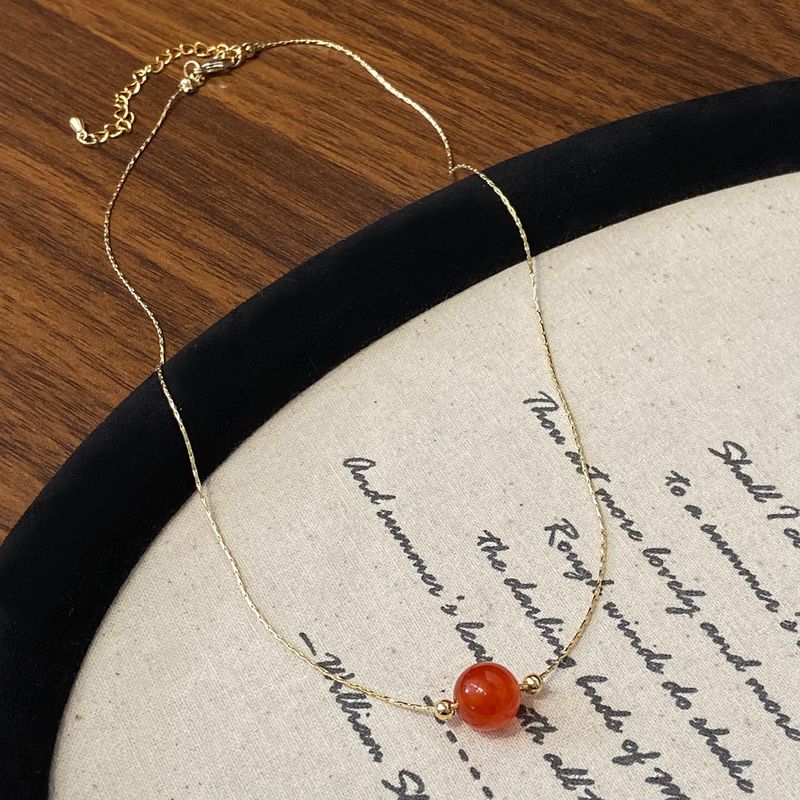 New Chinese Style Simple Versatile Collarbone Chain With A Niche, Luxurious High-End Temperament, Exquisite And_voghion.com