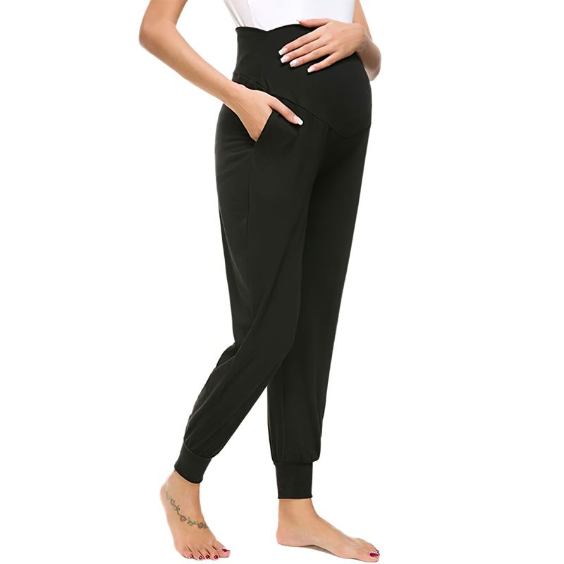 Family matching women's maternity pants_voghion.com