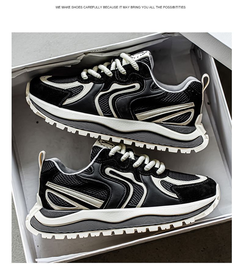 Scarpe da ginnastica casual versatili traspiranti in mesh estive 2025 da uomo, con suola morbida, leggere, da corsa, per papà_voghion.com