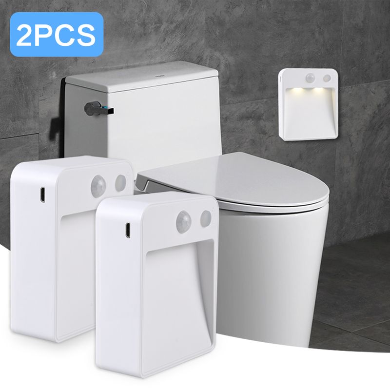 Lampa za detekciju pokreta s baterijama za kupaonicu, noćno svjetlo za WC, LED svjetla sa senzorom pokreta za stepenice kuhinjskog ormarića_voghion.com