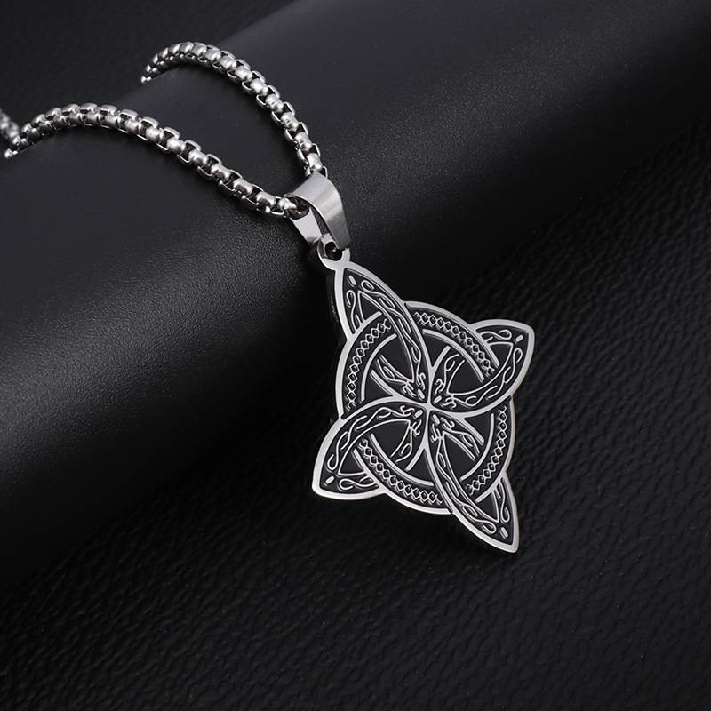 Men's Vintage Viking Irish Celtic Knot Pendant_voghion.com