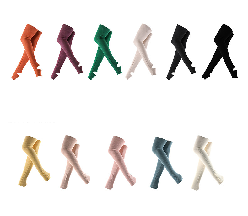 Yoga Strümpfe Kollektion Warme Overknee Strümpfe Damen Verlängerte Pile Socken Bein- und Kniestrümpfe Lang_voghion.com