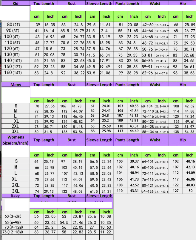 Christmas Family Home Parent Child Suit Printed Pajamas Long Sleeve Round Neck_voghion.com