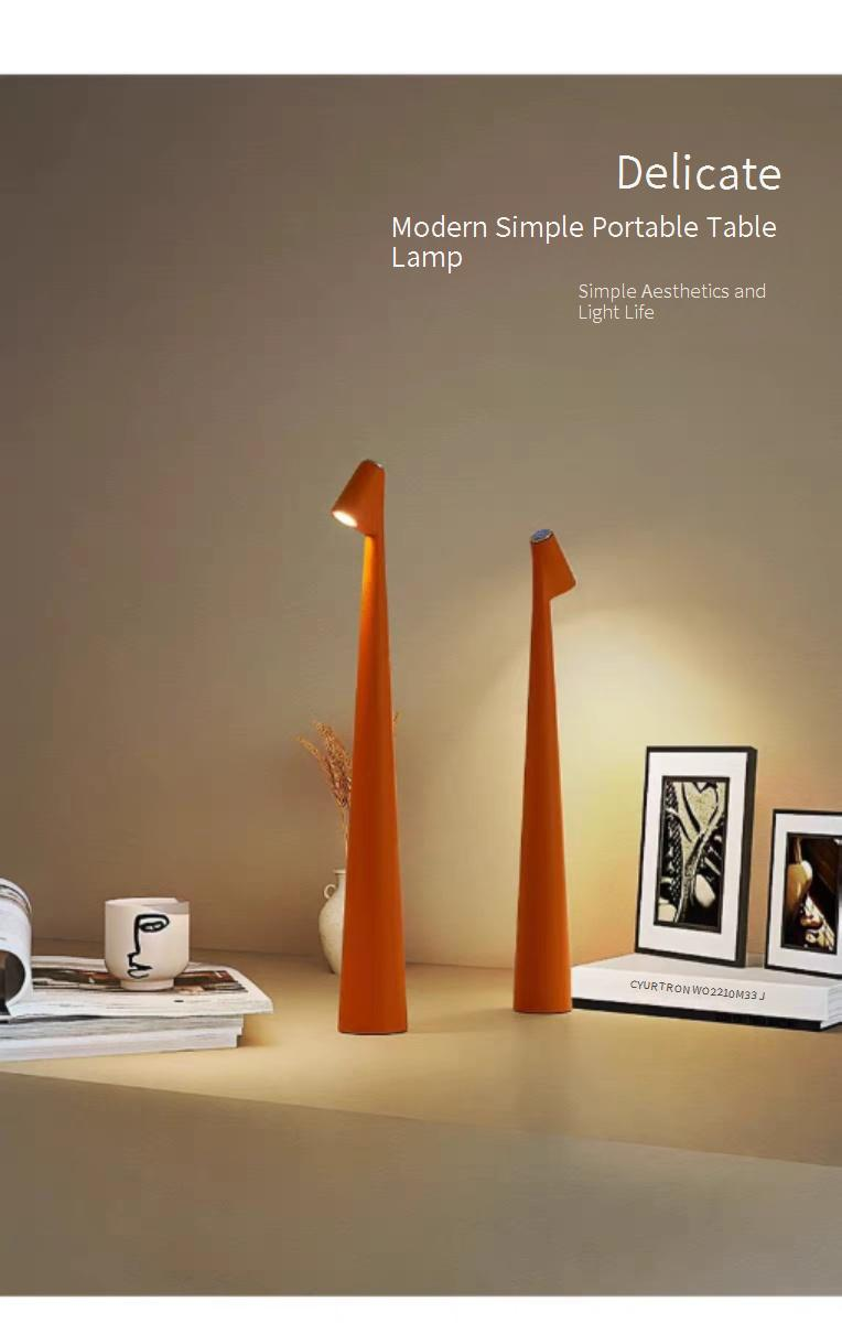 Lampada da scrivania a LED in alluminio - Luce di protezione per gli occhi con dimmerazione al tocco, ricaricabile e regolabile, illuminazione decorativa moderna per ufficio, ristorante e casa_voghion.com