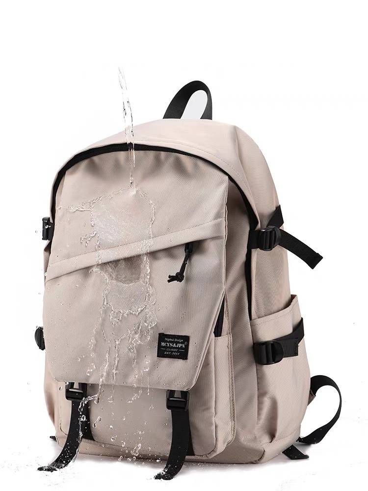 Lightweight Nylon Backpack For Travel, School & Work - Waterproof 14-Inch Laptop Compartment, Breathable Padded Straps, 36-55L Capacity_voghion.com