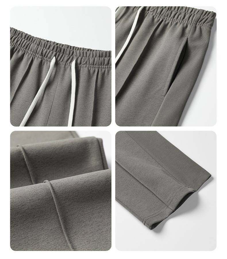 Herren-Freizeithose mit entspannter Passform – minimalistischer Fall, vielseitig und bequem (Schwarz/Grau/Armeegrün, M-XXXL)_voghion.com