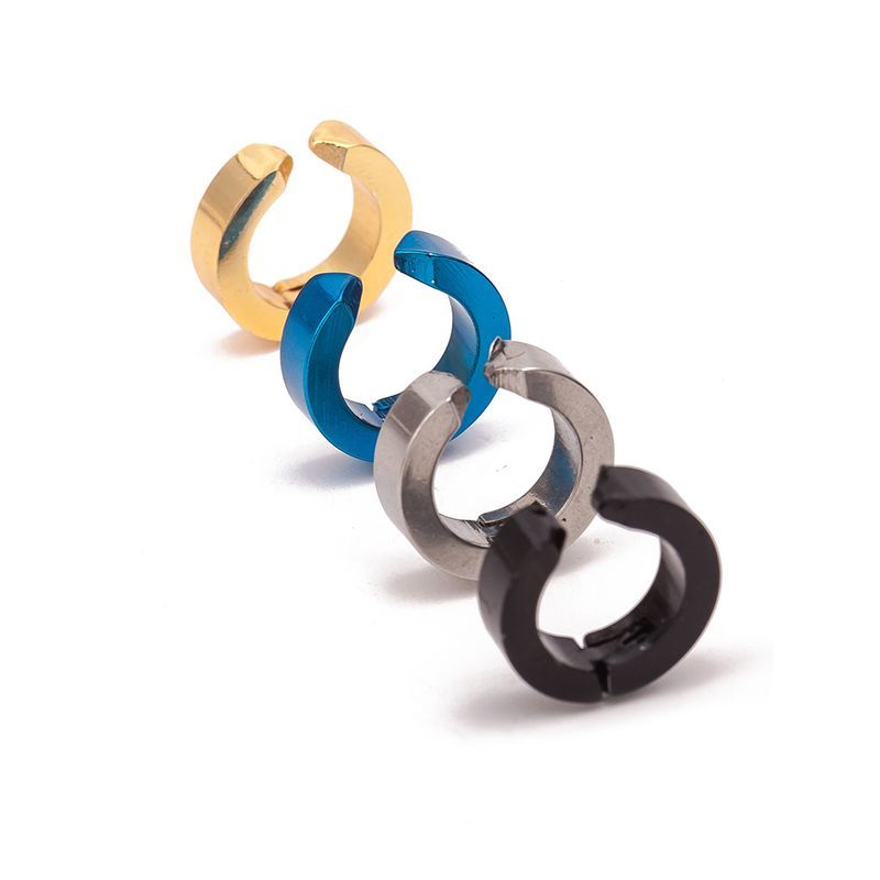 Fashion Titanium Steel Non Fading Clips Without Holes, Men's Ear Bone Clips, Women's And Earrings_voghion.com