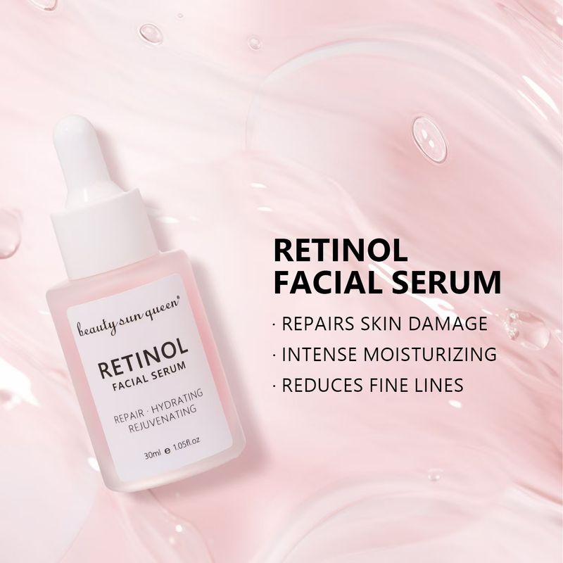 Retinol Coreano Anti-Idade Desbotamento Linhas Finas Opacidade Clareamento Hidratante Essência Antirrugas_voghion.com